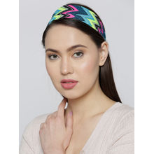 Blueberry Multi Color Printed Hair Band