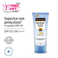 Neutrogena Ultrasheer SPF50+ PA++++ Ultra Light Moisturizing Face Sunscreen Oily & Sensitive Skin