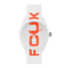 FCUK White Dial Analog Watches For Men & Women - FC150W