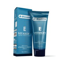Bionova Vitasoft E Natural Vitamin E Cream For Soft Skin, Removes Scars, Stretch Mark