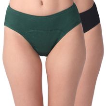 Adira Pack of 2 Period Hipsters - Multi-Color