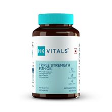 HealthKart HK Vitals Super Strength Fish Oil Supplement - Softgel Capsules