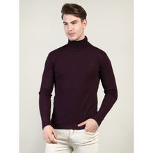 Chkokko Men Winter Wear Cotton High Neck Full Sleeves T-shirt