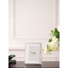Pure Home + Living Silver Plated Metallic Photo Frame - Small