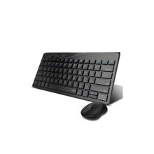 Rapoo 8000M Wireless Keyboard & Mouse Combo with Multi-Mode connectivity, 2.4 GHz - Black
