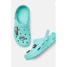 SKECHERS Women ARCH FIT FOAMIES-WOOF FEELS Clogs - Turquoise