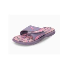 Puma Royalcat Comfort Softride Daze Sliders-Purple