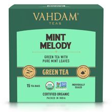 Vahdam Mint Melody Green Tea