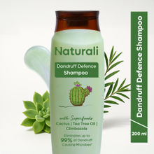 Naturali Dandruff Defence Shampoo with Tea Tree Oil & Cactus Extracts That Prevents Dandruff 370ml
