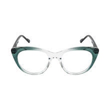 OCEANIDES Doris Crystal Gradient Green Recycled Ecofriendly Eyeglasses (48)