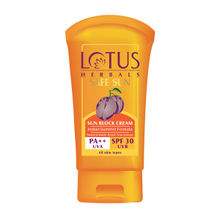 Lotus Herbals Safe Sun Block Cream SPF 30 PA++ (Indian Summer Formula)