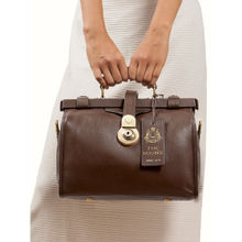 Hidesign Grazia Brown Shoulder Bag