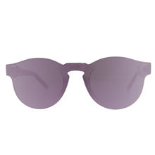 Chilli Beans Unisex Brown Lens Purple Round Sunglasses with 100% Uv Protection (Size 139)
