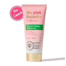 The Pink Foundry Acne Moisturiser - 2% Squalane & Niacinamide - Oil-free Hydration & Acne Prevention