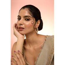 KARISA DESIGNS Krisha Moissanite Hoops