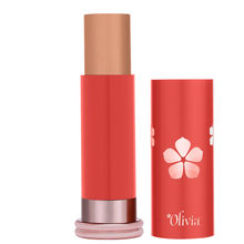Olivia Skinsync Makeup Stick Foundation SPF 25–05 Roasted Almond for Nutty Beige Hue & Matte Finish