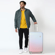 Nakuru Sunset Spinner Range Blue and Pink 28 Trolley Bag (L)
