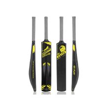 Strauss Valor Plastic Cricket Bat - Black & Yellow (8)