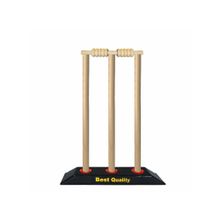 Strauss Pvc Cricket Stumps Stand - Black