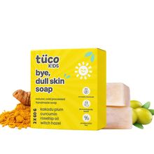 TuCo Kids Bye Dull Skin Soap Turmeric for Dull, Sensitive Skin Paraben & Sulphate Free