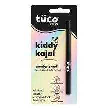 TuCo Kids Kajal Castor Oil & Almond Safe Kajal For Babies Water-Proof, 100% Lead-Free