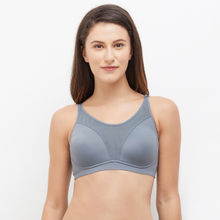 Wacoal Non Padded Wired Asean Sports Bra Grey