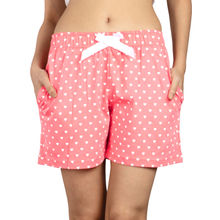 Nite Flite Pink Single Col Heart Shorts - Pink