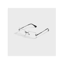 SAM AND MARSHALL Harper Prescription Friendly Metal Black Frame Rectangle Computer Glasses