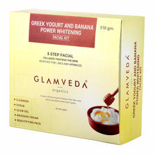 Glamveda Greek Yogurt & Honey Banana Power Whitening Facial Kit
