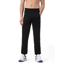 ASICS Black Polyester Regular Trackpant