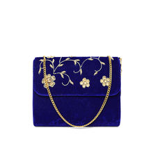 Tarini Nirula Chantilly Blue Clutch
