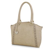 Butterflies Women's Handbag (Cream) (BNS 0613CRM) (1)