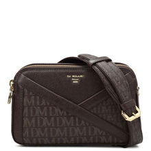 Da Milano Genuine Leather Brown Ladies Sling Bag