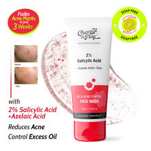 Chemist at Play 2% Salicylic Acid Face Wash For Oily Skin with Niacinamide Oil Cleanser for Face