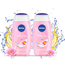 NIVEA Refreshing Body Wash Combo With Waterlily Extract & Care Oil