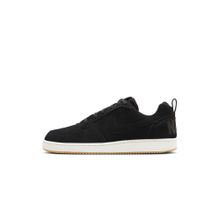 Nike Court Borough Low Premium Men Black Basketball Shoes