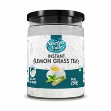 Nectar Valley Instant Lemongrass Green Tea Ready Mix Blend Brewed From Real Leaves - Makes 15 Cups