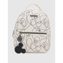 Caprese Vinci Backpack Medium White (Medium)