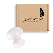 Getmecraft White Mushroom Gua Sha Tool