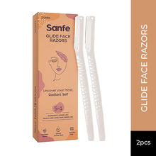 Sanfe Glide Face Razor For Painfree Facial Hair Removal (2 Units)