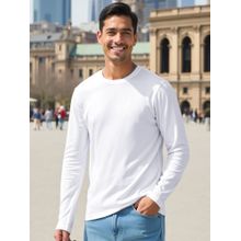 Bewakoof Men's White T-shirt