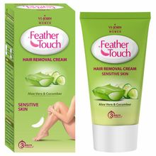VI-JOHN Feather Touch Hair Removal Cream Aloe Vera & Cucumber (Tube)