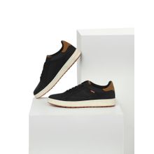 Levi's Mens Black Solid Sneakers