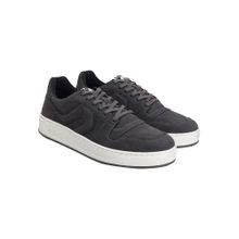 Levi's Mens Charcoal-Grey Solid Sneakers
