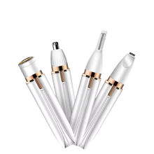 Signaxo Define 4-in-1 Rechargeable Eyebrow Trimmer For Body Bikini Facial Hair Removal for women