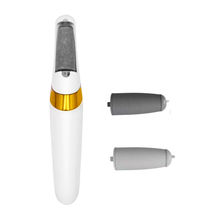 Signaxo Rechargeable 2 Roller Head Pedicure Callus Remover Foot Scrubber Feet & Dead Skin Removal