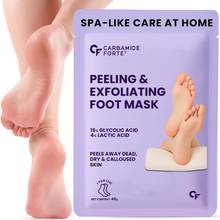 Carbamide Forte Foot Peel Mask, Removes Dead Skin & Softens Cracked Heels