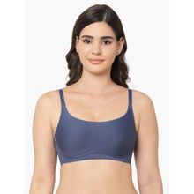 Wacoal New Normal Padded Non-Wired Full Coverage Bralette Bra Blue