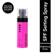 Type Beauty Brightening Setting Spray SPF 35 PA+++ Face Makeup 12Hr Set Vit C Glow