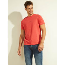 Guess Red Polyester Regular Fit T-Shirt